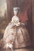 Thomas Gainsborough Queen Charlotte (mk25) oil painting reproduction